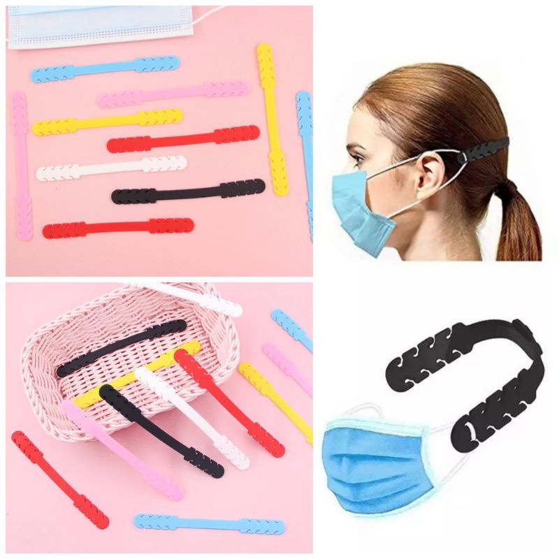 Pengait Masker Silikon Hook Mask Konektor Masker