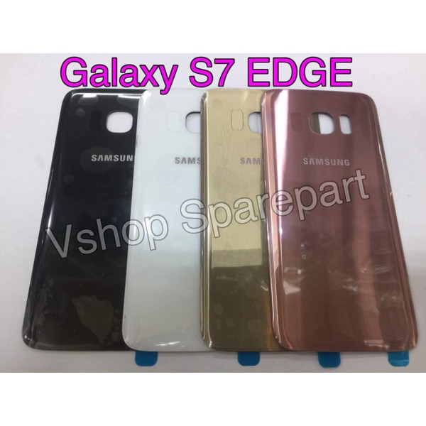 Backdoor Back Door Tutupan Baterai Casing Belakang Samsung Galaxy S7 Edge