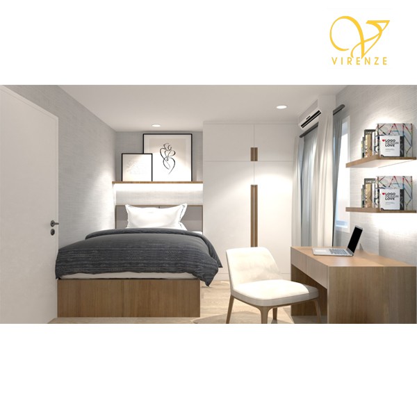 VIRENZE Set ranjang kamar anak Design Interior kamar anak Jateng Semarang Solo Jatim Ngawi Yogya