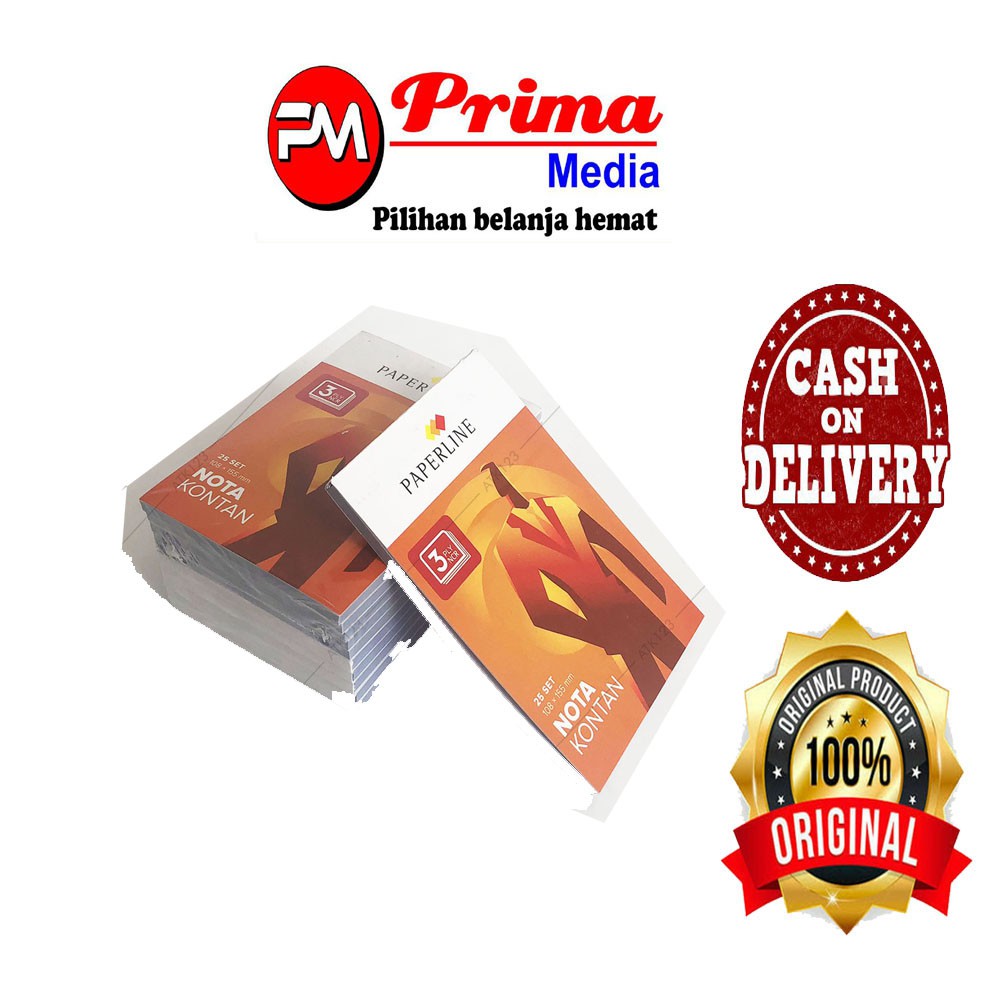 

Paperline Nota Kontan Kecil 2ply NCR