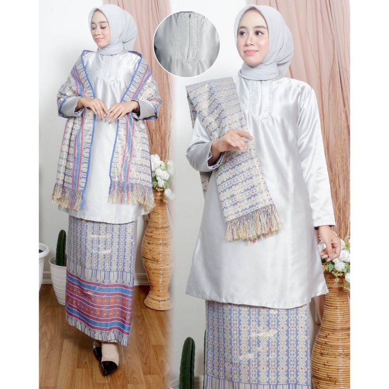 Produk original setelan kebaya maharani//kebaya velvet//kebaya tunik//kebaya besan