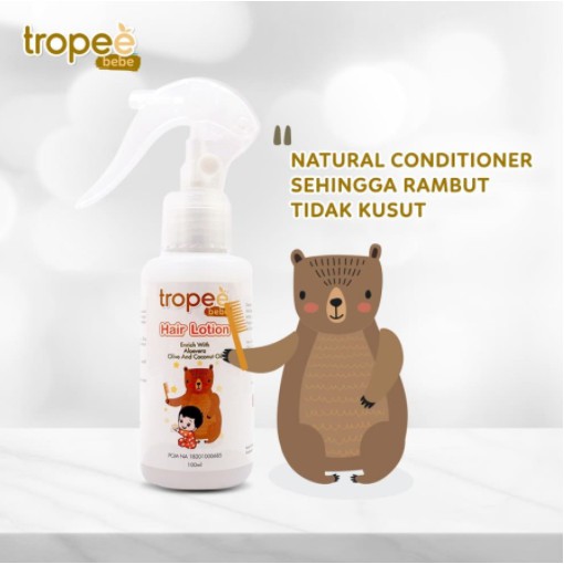 Tropee Bebe Hair Lotion Rambut Anak 100ml