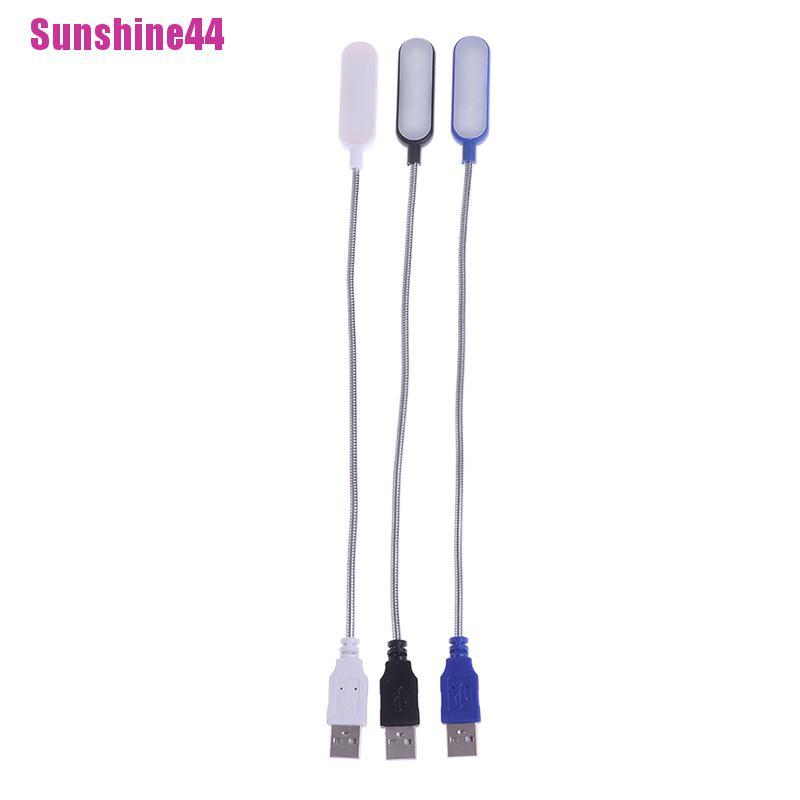 (Sunshine44) Lampu LED Mini USB Flexible Terang Portable Untuk Notebook / PC / Komputer