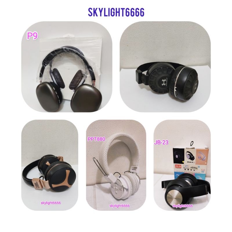 Headset Bluetooth PPT - BT - AKZ - M101 - JB  Returan / Rusak