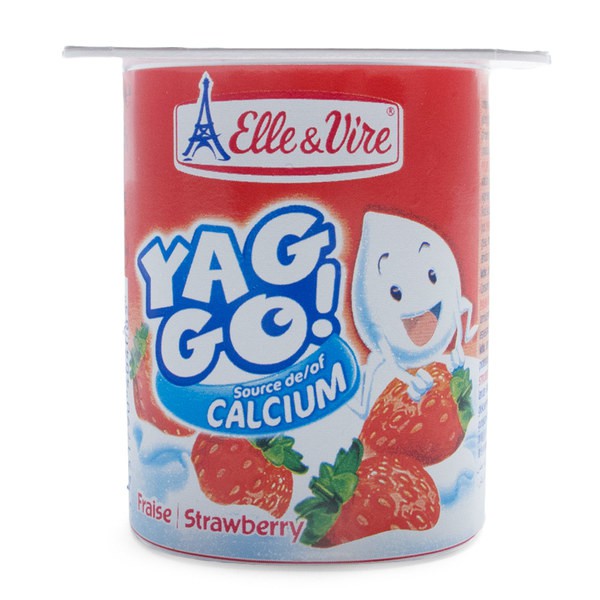 

Elle & Vire YAG GO Strawberry 125gr - Yogurt Elle Vire YAG GO Strawberry