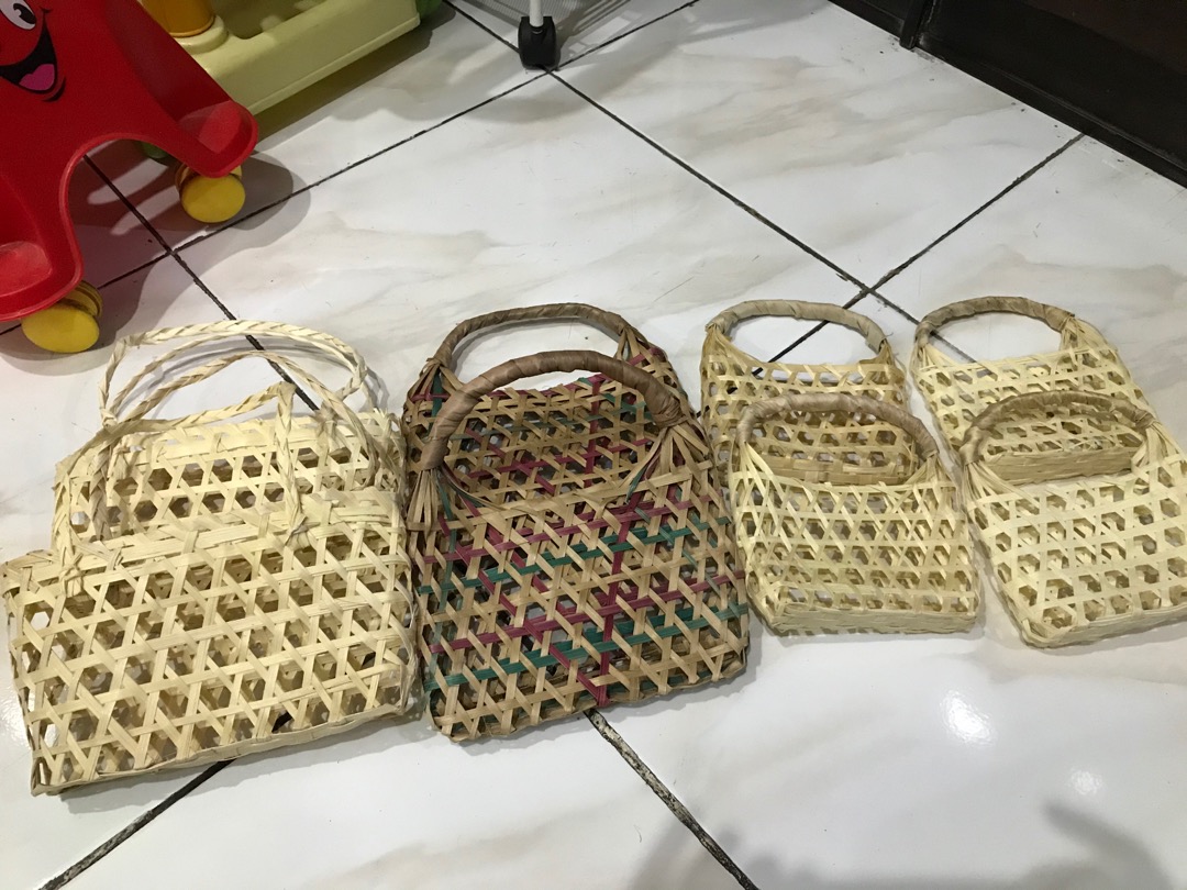 Tas Dodol Anyam - Tas Anyam - Tempat Makanan - Souvenir Custom - Kemasan Ultah - Souvenir Pernikahan