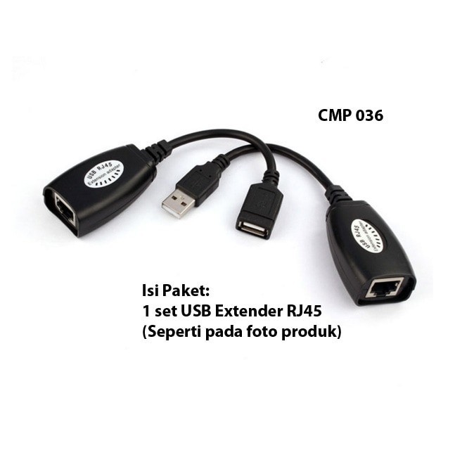 USB CAT5/CAT5E/6 RJ45 Ethernet Extender LAN Extension cabel adapter