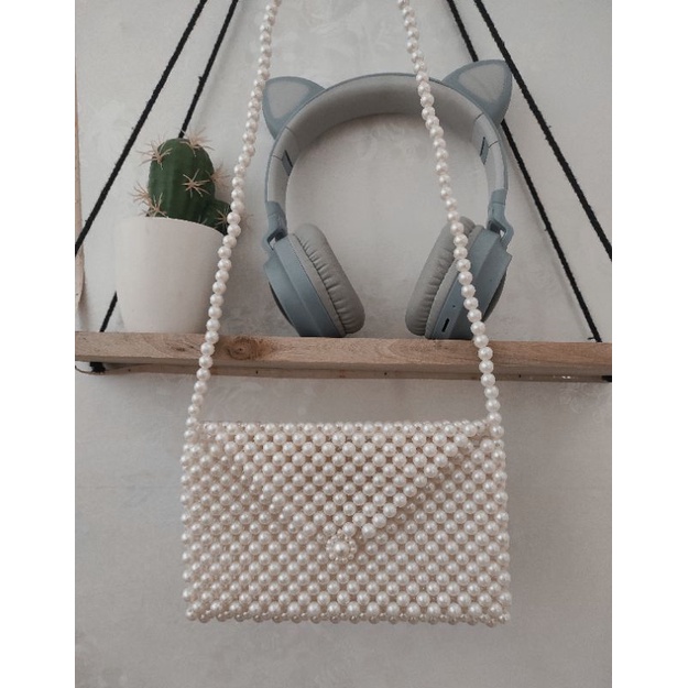 pearl bag / tas mutiara lucu