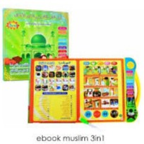 Mainan Edukasi Anak Ebook muslim 3 Bahasa