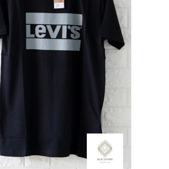 ➥ Koas Pria Casual Levis Original Made In Philiphines Murah Meriah Lengan Pendek Kaos Super Premium 