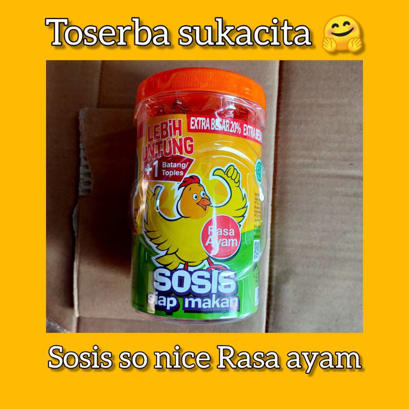 

Sosis So Nice Rasa ayam & otak-otak