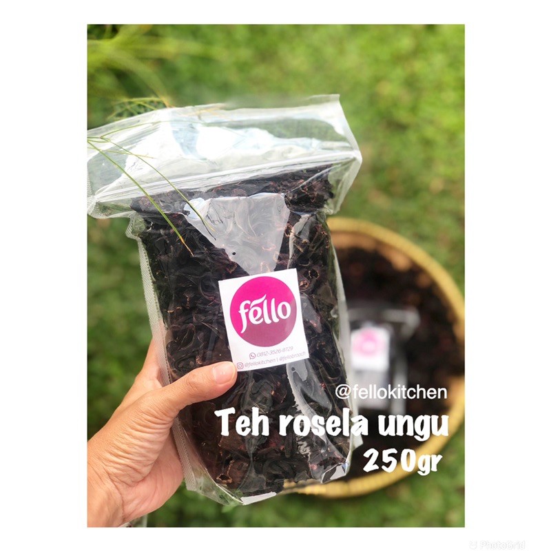 

TEH ROSELA UNGU/HITAM 250gram