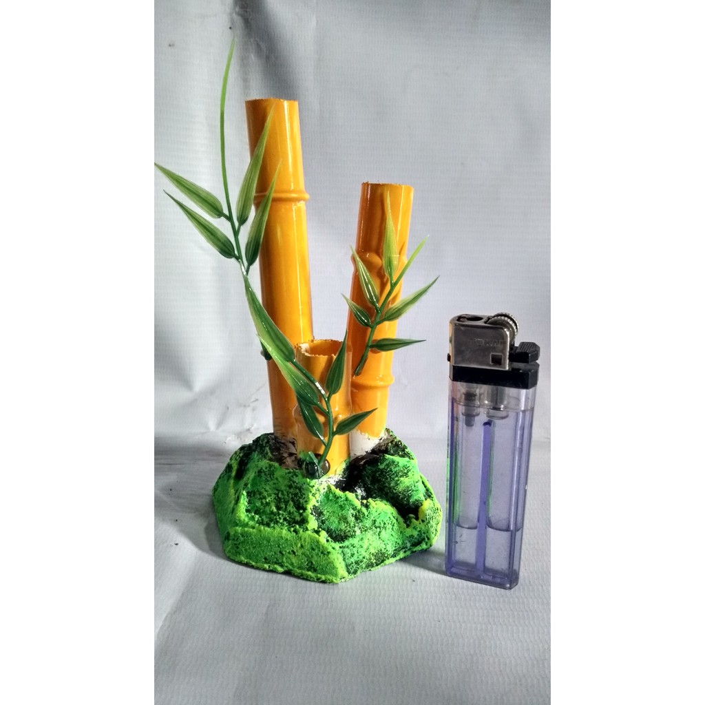 Hiasan Aquarium Model Bambu Kecil Shopee Indonesia