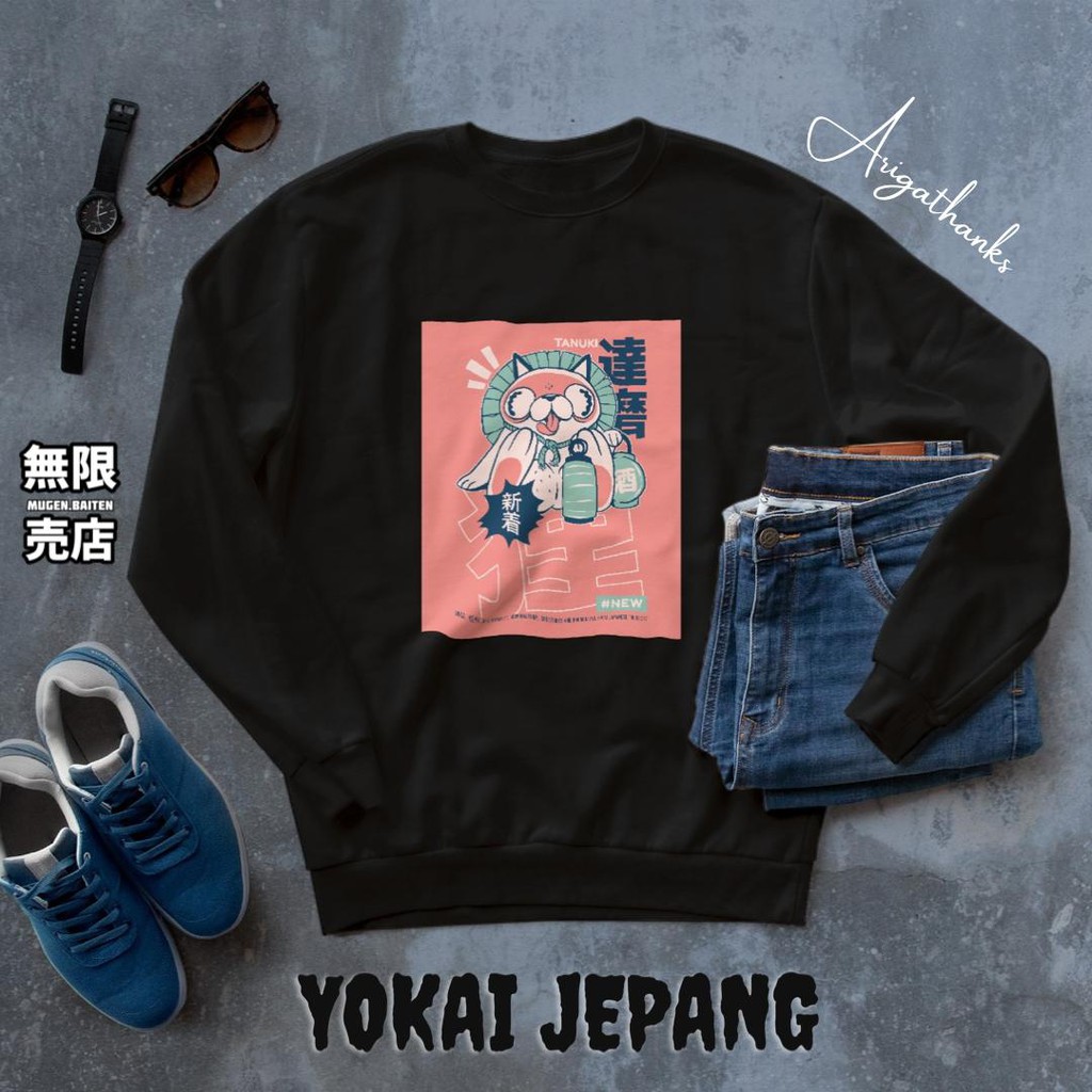 Sweater Jepang “Tanuki”
