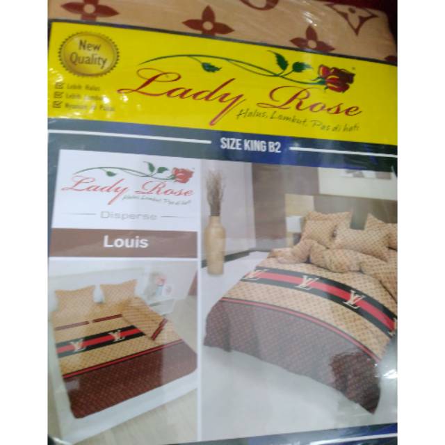 Sprei Lady Rose Motif Louis