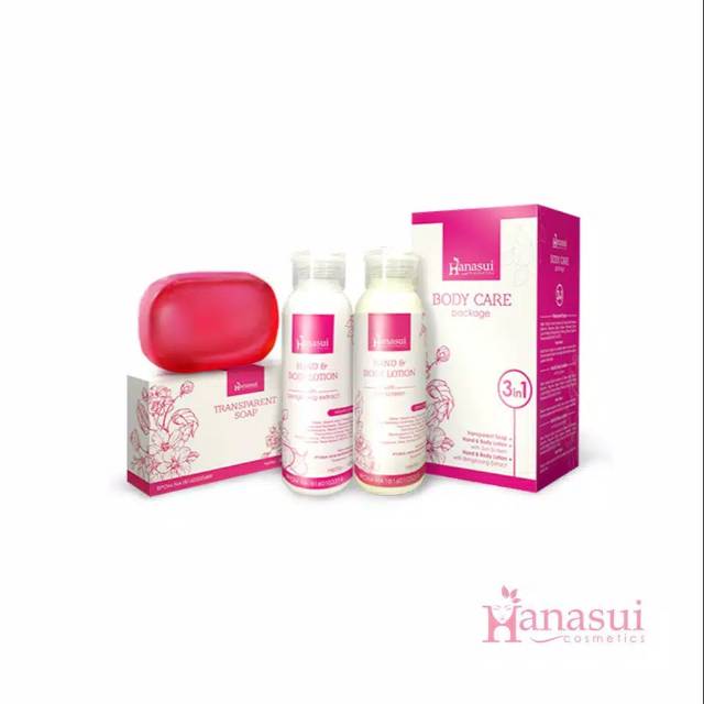 HANASUI Body Care 3 in 1 Whitening