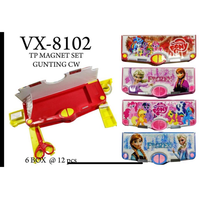 

Tempt pensil set magnet gunting dpl