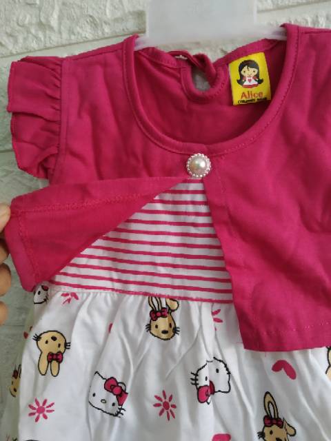 ALICE Dress rok rompi HELLO KITTY TSUM-TSUM