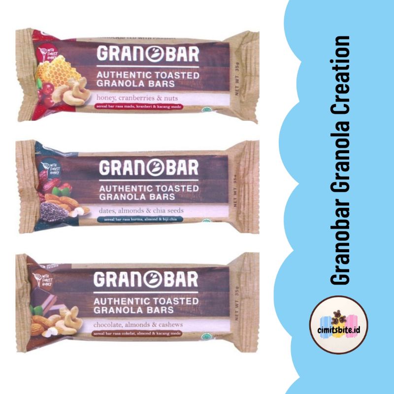 

GRANOBAR Granola Creation /sereal bar /sereal gandum