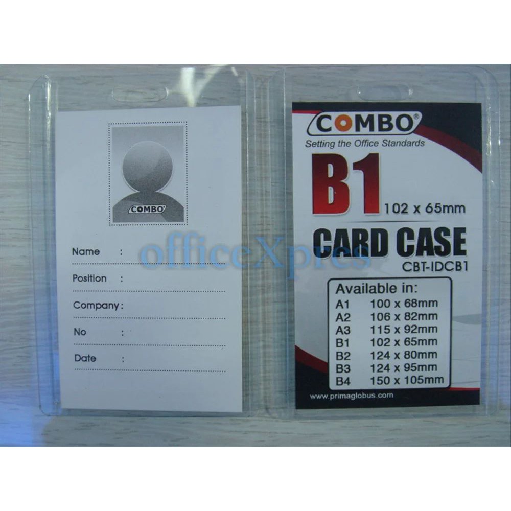 

Termurah PROMO Name Tag - ID Card Plastik Keras B1 Terlaris