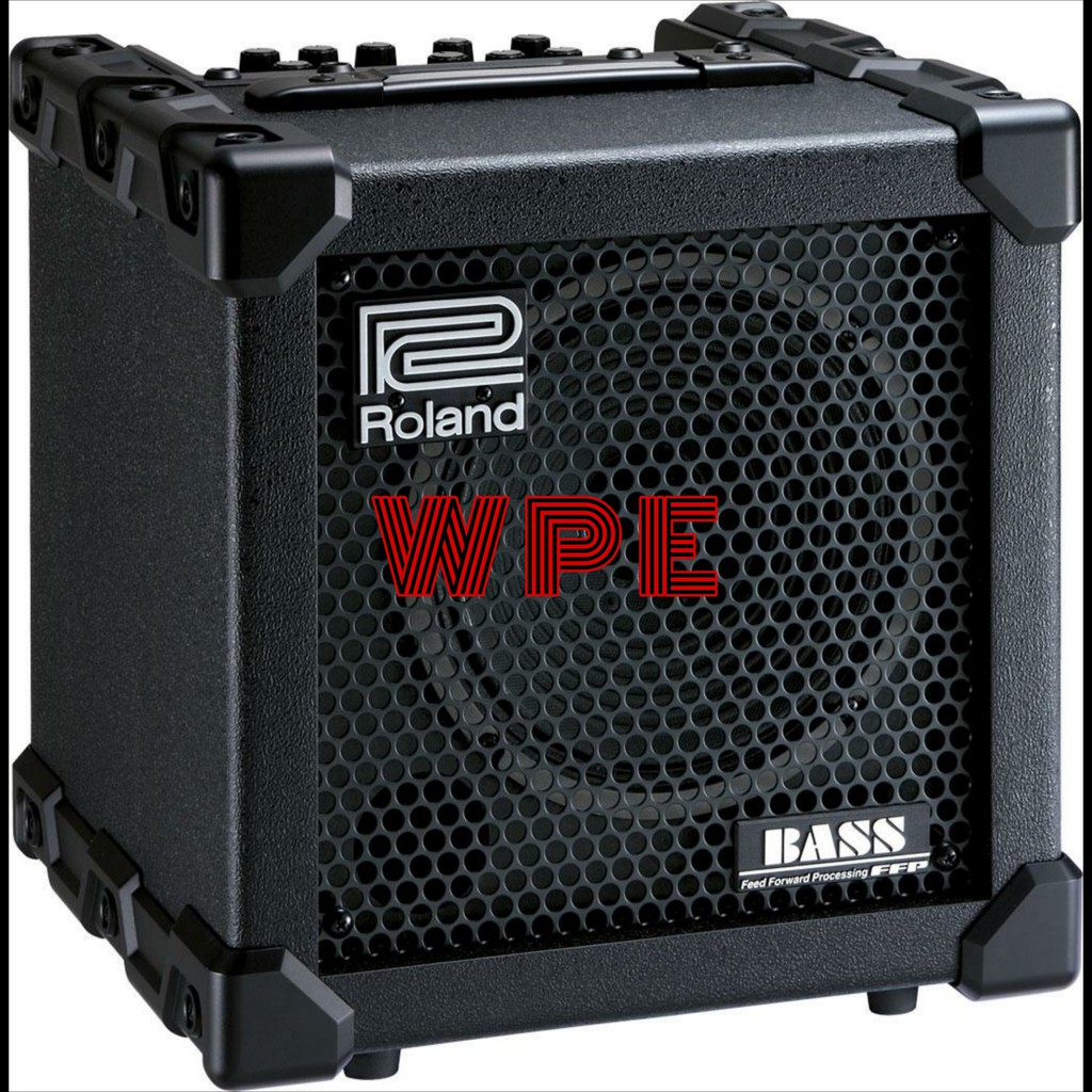 amplifier gitar roland cube 20xl bass original
