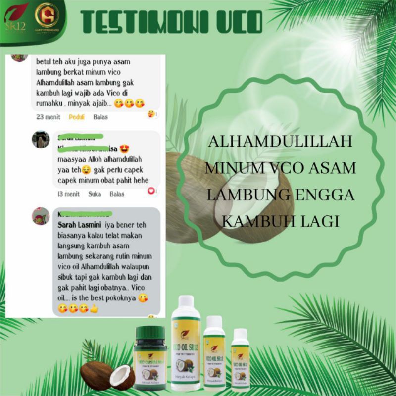 Vco kapsul SR12 Obat penyakit berat Diet paling ampuh Imun booster Minyak kelapa Menaikkan dan Menurunkan Berat Badan Menjaga Daya Tahan Tubuh Melancarkan Persalinan Menyembuhkan luka Berfungsi Sebagai Antivirus Cod BPOM Terlaris Termurah Original