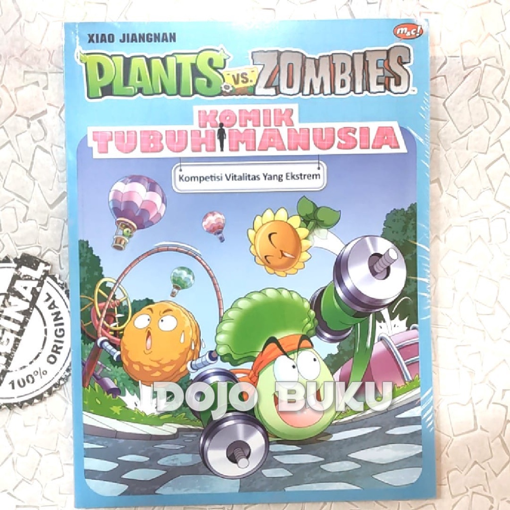 Buku Plants VS Zombies - Tubuh Manusia : Kompetisi Vitalitas yang Ekstrim