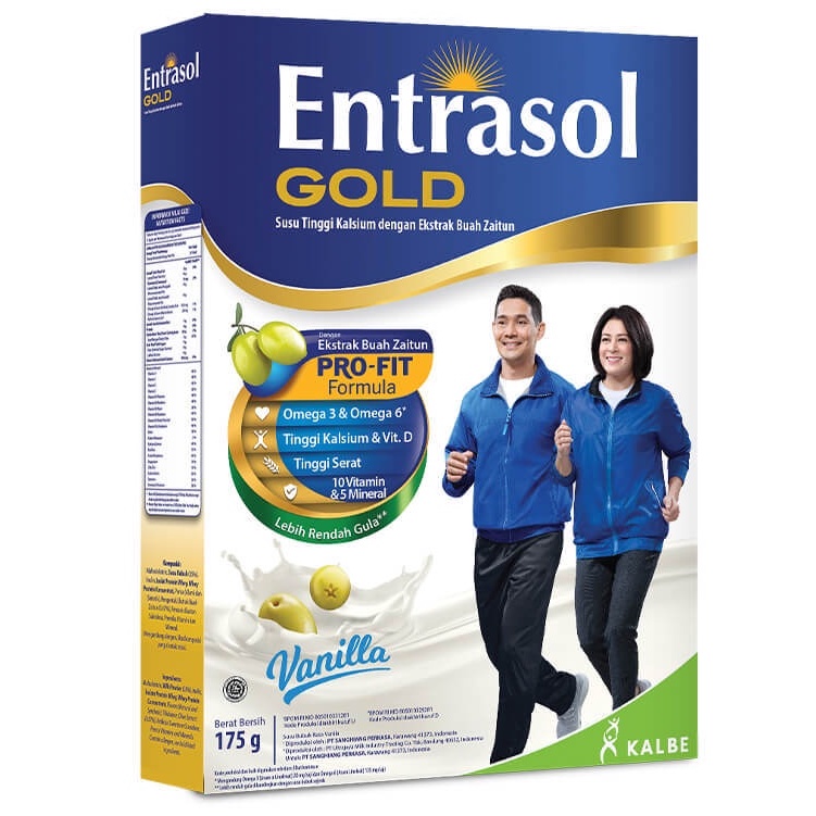 Entrasol Gold 170 gr ( Susu Khusus Lansia)