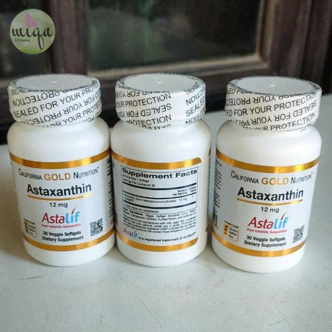 

California Gold Nutrition Astaxanthin, AstaLif Pure Icelandic 12mg