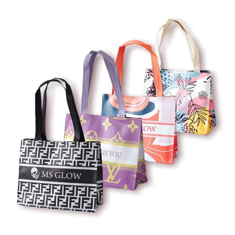 Tas ms glow / tote bag ms glow printing / gift ms glow / souvenir ms glow
