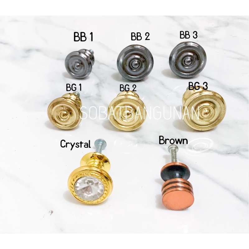 TARIKAN BULAT LEMARI / TARIKAN LEMARI TEBAL