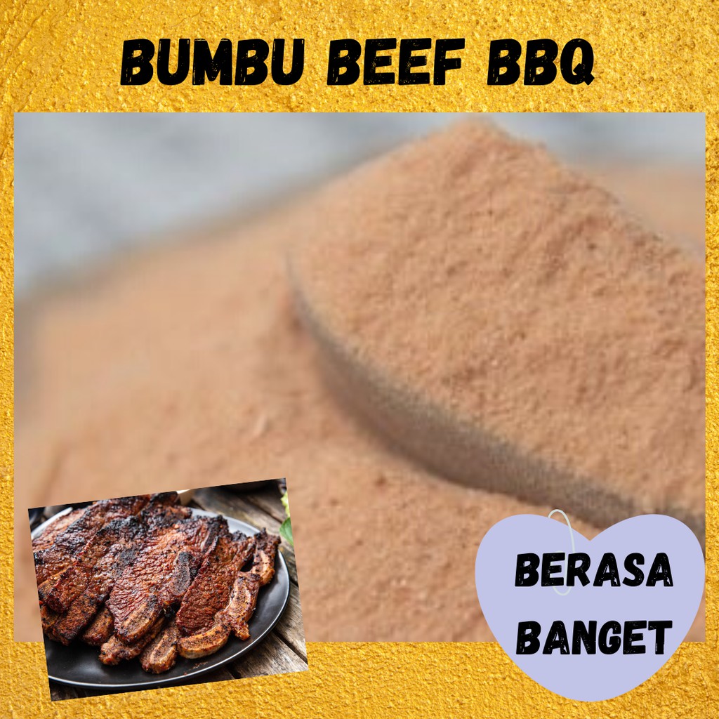 Bumbu Tabur Beef Bbq Barbeque 1 Kg Food Grade 1kg Bubuk Bumbu Basreng