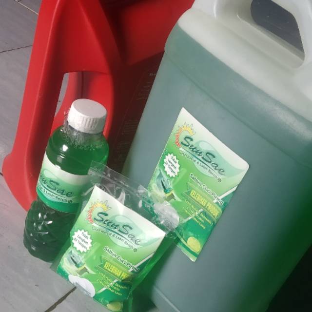 Sabun cuci piring Sunsae steam mobil motor