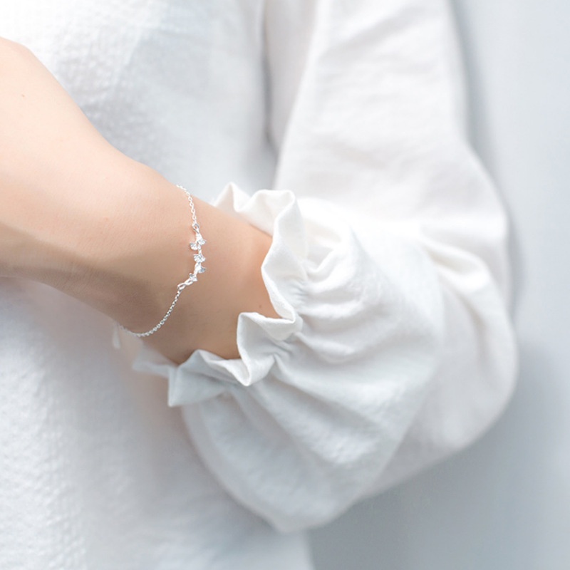 Gelang GL28 Tembaga Lapis S925 Premium Fashion Wanita Gelang Unik Lucu Keren Bagus Banget /Deluna/ BS