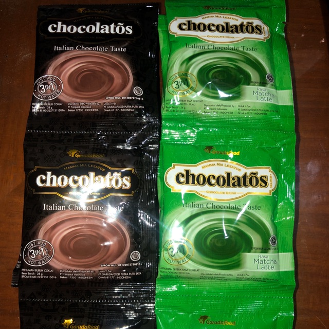 

CHOCOLATOS DRINK chocolate/greentea