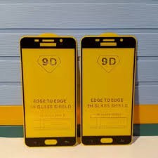 Samsung A5 2016 A5 2017 A6 2016 Tempered Glass Full Lem Screen guard Protector