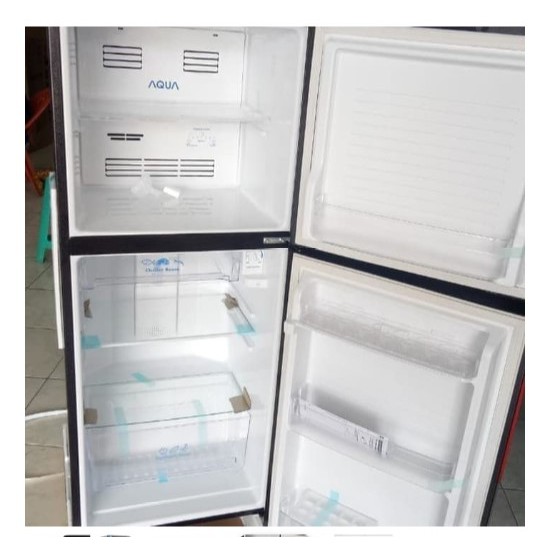 AQUA Kulkas 2 Pintu 169L AQR-D251 Low Watt D251 AQR D251 GARANSI