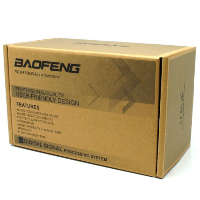 Box dus baofeng kardus UV-5R UV5R UV5RE UV5RA UV6R UVB2plus original handie talkie