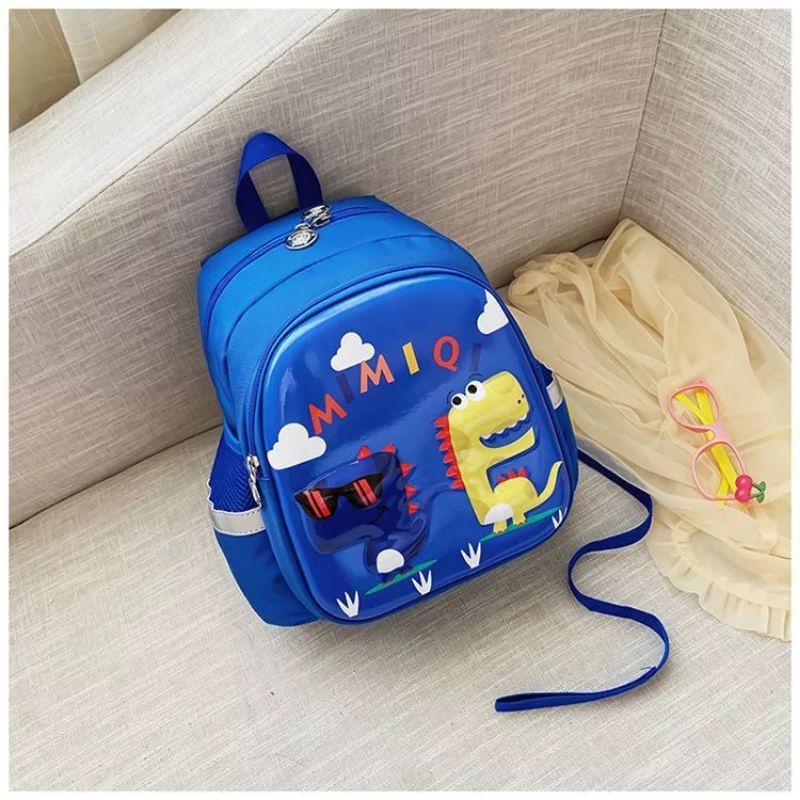 Tas Sekolah Anak TK - SD Karakter Dinosaurus Tas anak Laki-laki Perempuan Backpack Tas Ransel Anak MochilllaStore  Tas Kekinian Tas Unique Model Baru