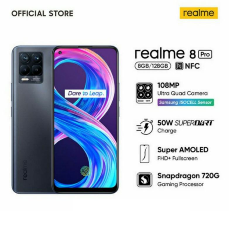 REALME 8 PRO Rm 8/128GB NFC | REALME 8 8/128 | REALME 7i 8/128 GARANSI RESMI REALME INDONESIA