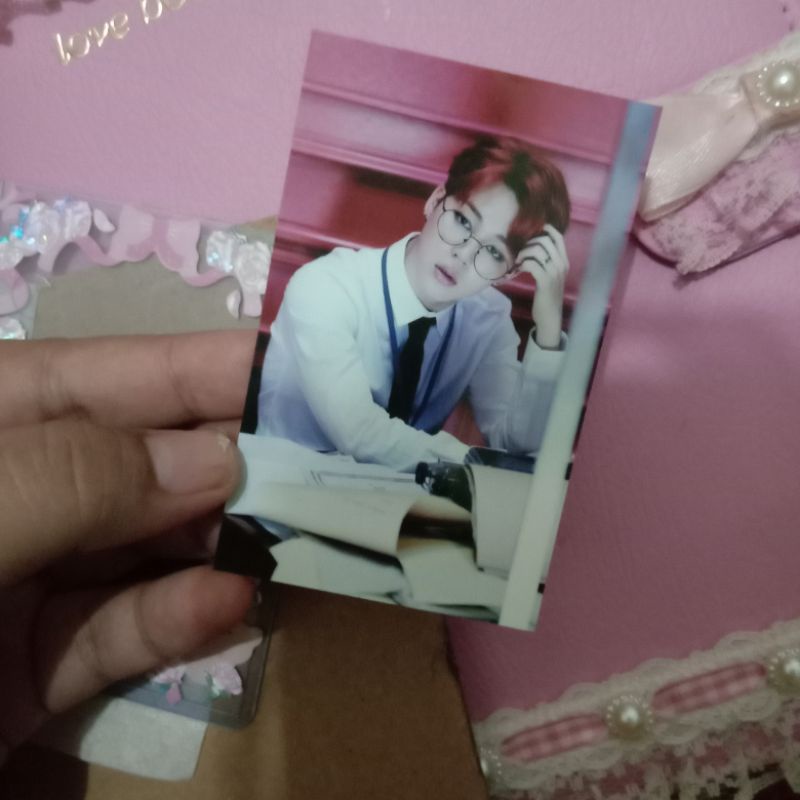 mini photocard pc jimin dope