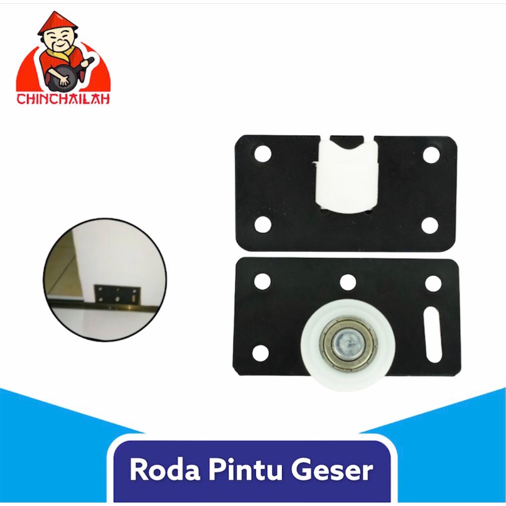 Roda rel pintu lemari geser / Sliding door SD 380