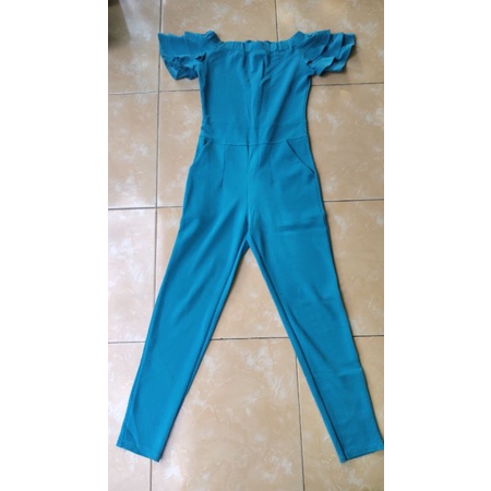jumpsuit scuba(preloved)