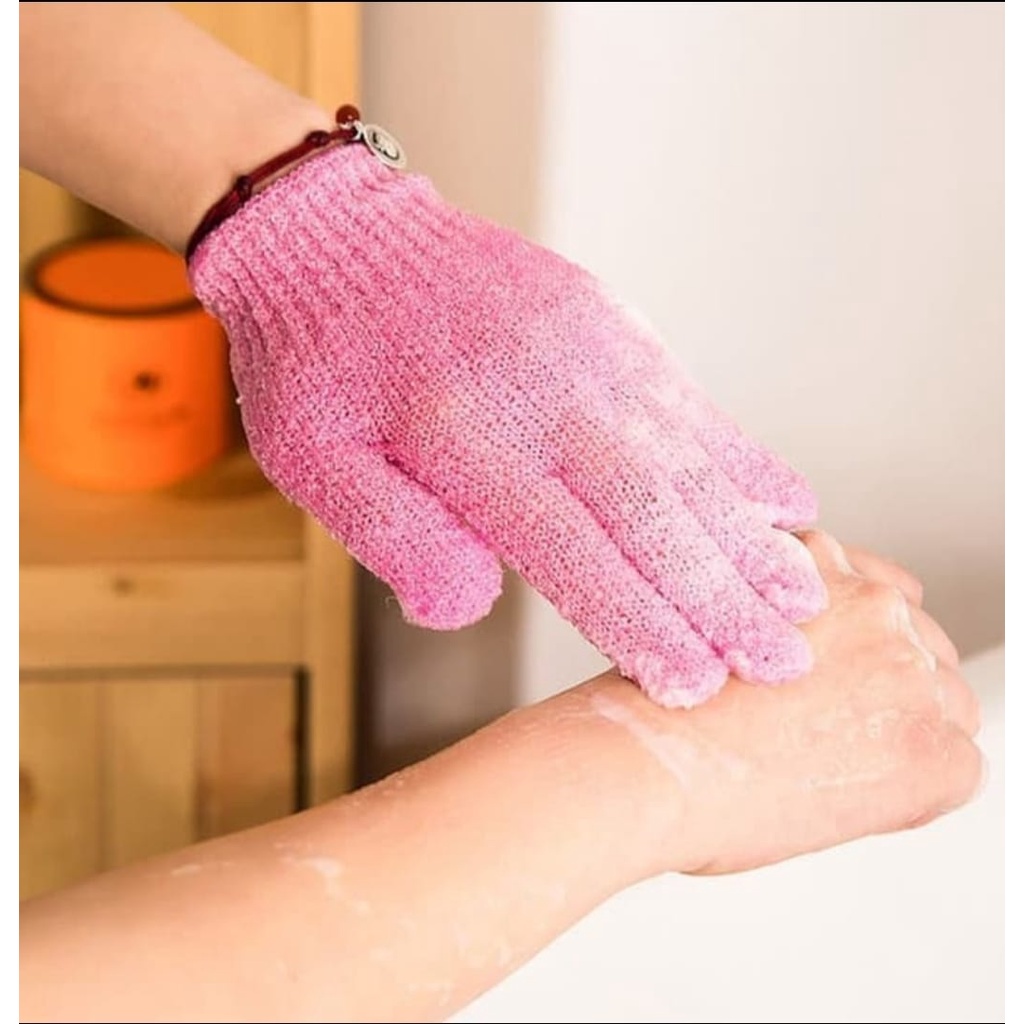 SCRUB BATH GLOVE SARUNG TANGAN MANDI ANGKAT DAKI