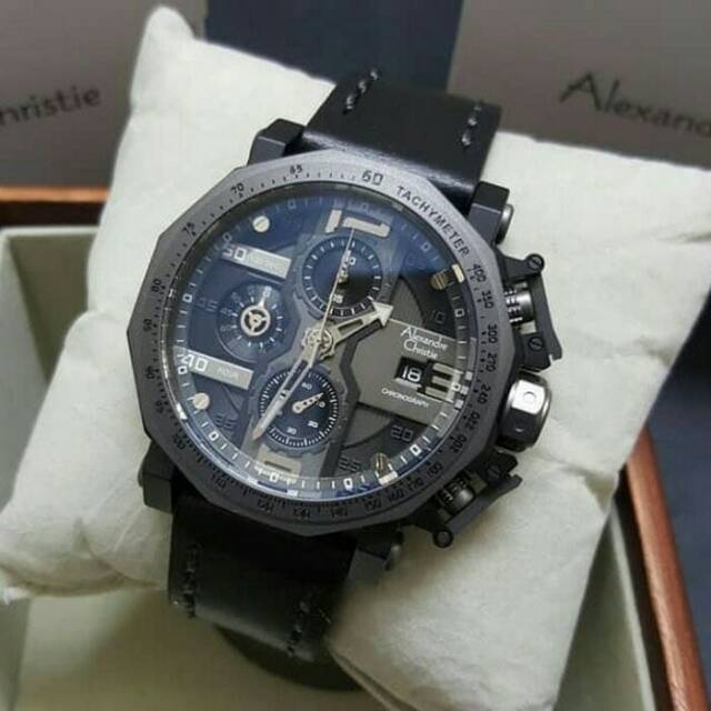 NEW ALEXANDRE CHRISTIE AC6373 
LEATHER ORIGINAL KEREN ELEGAN