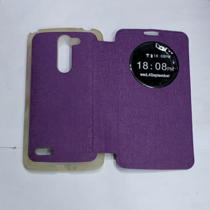 LG L PRIME / D337 sarung flip cover / sarung buku dompet mantul