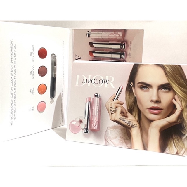 Dior lip glow sample + aplicator original