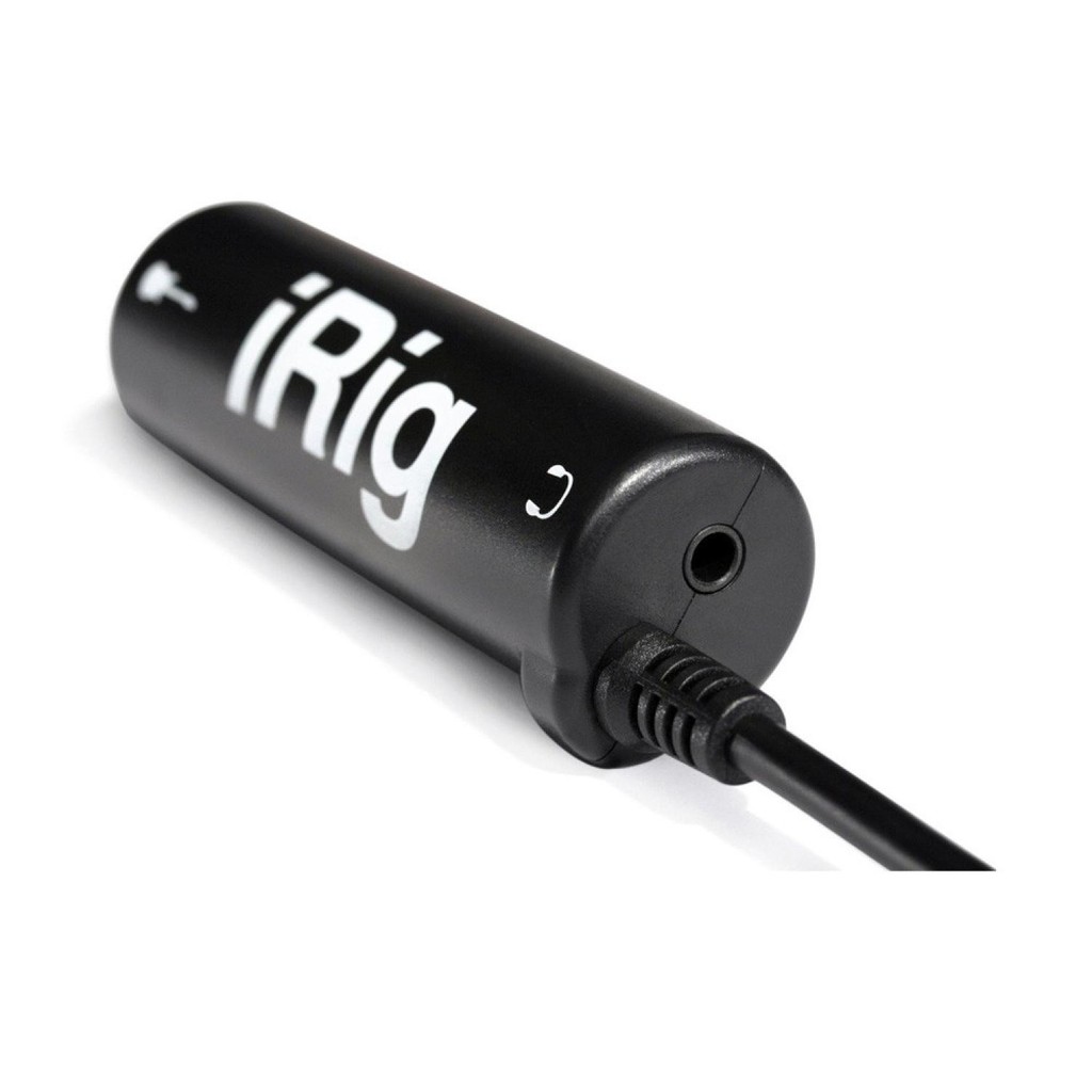 iRig AmpliTube Guitar Interface Adapter iPhone /iPod Touch/iPad Guitar Rig Amplitube Mudah Digunakan