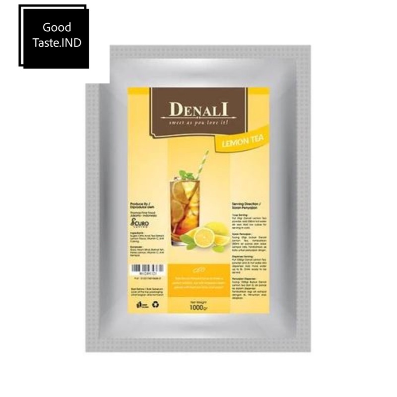 

Denali Powder - Lemon Tea 800gr