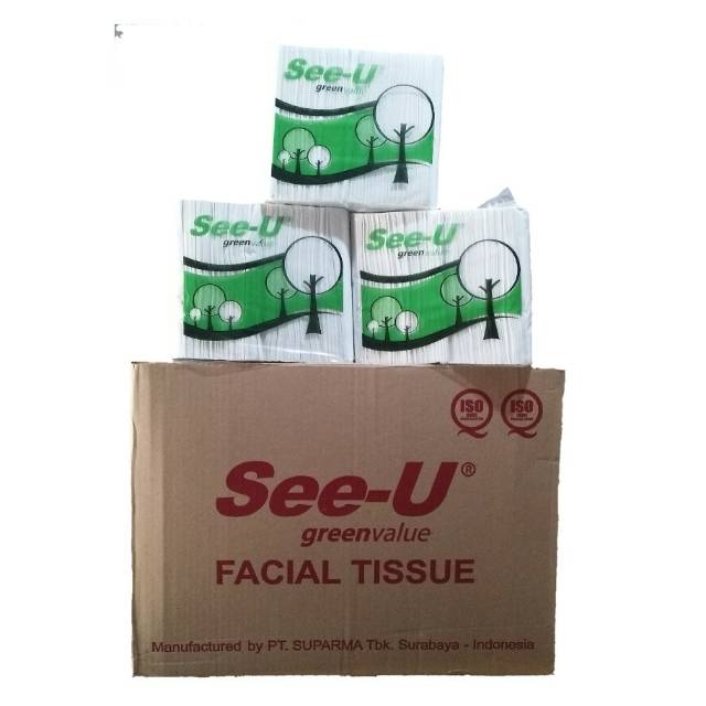 TISSUE FACIAL SEE U / TISSUE WAJAH ( 1 DUS )